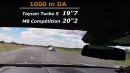 Porsche Taycan Turbo S Drag Races BMW M8