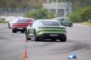 Porsche Taycan Track Test on Hockenheimring