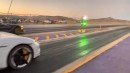 Porsche Taycan Turbo S vs. C7 Chevy Corvette ZR1 by El Mundo de Tony Araujo