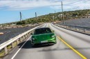 Porsche Taycan Turbo S Looks Epic in Mamba Green