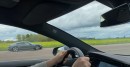 Tesla Model S Vs Porsche Taycan Turbo S drag race