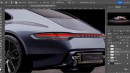 Porsche Vision 357 CGI makeover by Theottle
