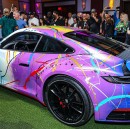 Digital title for this 2021 Porsche 911 Carrera is embedded in the blockchain for the NFT #RBC9ELEVEN Porsche artwork