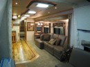 The Powerhouse Ultra Line RV is a mega RV for the entire family and all your toys, fully custom