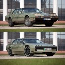 Rover 3500 Vitesse EV and Aston Martin Lagonda EV CGI revivals by lars_o_saeltzer