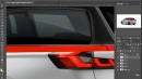 Honda CR-U compact unibody truck rendering by Theottle