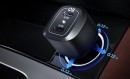 Spigen's car charger sports two USB-C ports