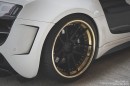 Prior Design Audi R8 Rides on 24K Gold Brixton Wheels