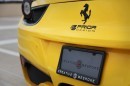 Prior Design Widebody Ferrari 458 Looks Odd in Yellow, Has Forgiato Wheels