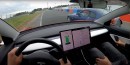 Tesla Model 3 Performance lapping the 'Ring