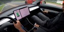 Tesla Model 3 Performance lapping the 'Ring