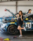 Samantha Tan BMW Race Car Driver