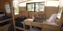 Pro snowboarder turns 2015 Mitsubishi Fuso into a lovely off-grid tiny home