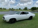 1970 Chevrolet Chevelle pro-touring build with LS3 engine and Camaro ZL1 seats