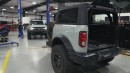 4-Door Ford Bronco with Half-Bronco Trailer