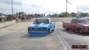 Chevy ProCharged truck drag races on Jmalcom2004