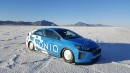Hyundai Ioniq Hybrid record-breaking vehicle