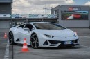 Lamborghini Huracan Evo maneuverability test