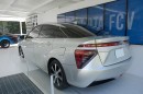 Toyota FCV production model at Aspen festival