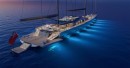 Project 175 is a statement sailing yacht designed for an owner who won't sacrifice luxury for it