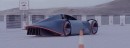 Project Black Spear Mercedes-Benz EV Salt Flats Race Car rendering by buddythedesigner