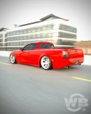 Project Rampage Dodge Charger Ute rendering by wb.artist20