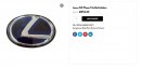 Lexus Emblem Cost in the UK
