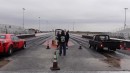 106mm Turbo Chevy LUV Truck Drags Dodge Demon on Demonology