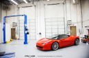 Ferrari 458 italia on PUR Wheels 