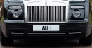 The AU 1 number plate showed up in the 1964 Goldfinger James Bond movie