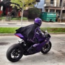 Purple Ducati 1199 Panigale