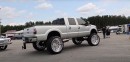 tuned Ford F-250 truck