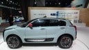 Qoros 2 Hybrid Crossover Concept live in Shanghai: side view