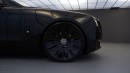 Quadruple-Black Rolls-Royce Ghost with one-of-one 24-inch wheels by Platinum Motorsport