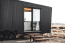 Quatro tiny house on wheels can double as a guest house or office