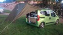 The QuboCamper is a famous DIY conversion of a compact Fiat Qubo MPV