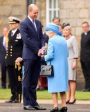 Prince William and the Queen at Royal Week in Scotland, 2021