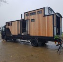 Old railway cattle car is now Queenie, a cozy and comfy home on wheels