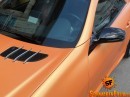R171 SLK 55 AMG Wrapped in Metallic Orange