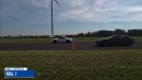 R35 Nissan GT-R Drag Races BMW M550i xDrive