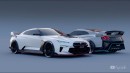 R36 Nissan GT-R NISMO CGI new generation by hycade