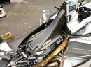 Race Winning 2001 McLaren MP4-16 Engine Compartment and Suspension