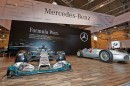 Racecars at Essen 2014: Mercedes F1 racers