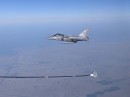 RAF Voyager tanker refuels Qatar Emiri Air Force Rafale fighter jets for the first time