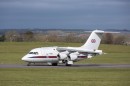The BAe146 Number ZE700 was retired to a museum in Wales