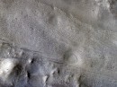Fluvial ridge on Mars