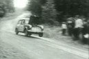 Timo Mäkinen racing in 1967 at Finland's 1000 Lakes Rally