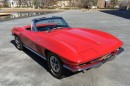 Rally Red 1965 Chevrolet Corvette Sting Ray Convertible for sale on Hemmings