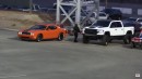 Ram 1500 TRX vs Dodge Challenger on Wheels