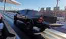 Nitrous-tuned Ram 1500 TRX races Whipple-tuned Ford F-150